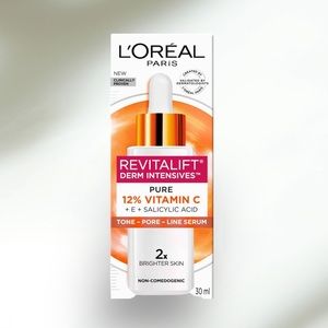 NWT L’Oreal Revitalift Derm Intensifies 12% Vitamin C E Salicylic Acid
